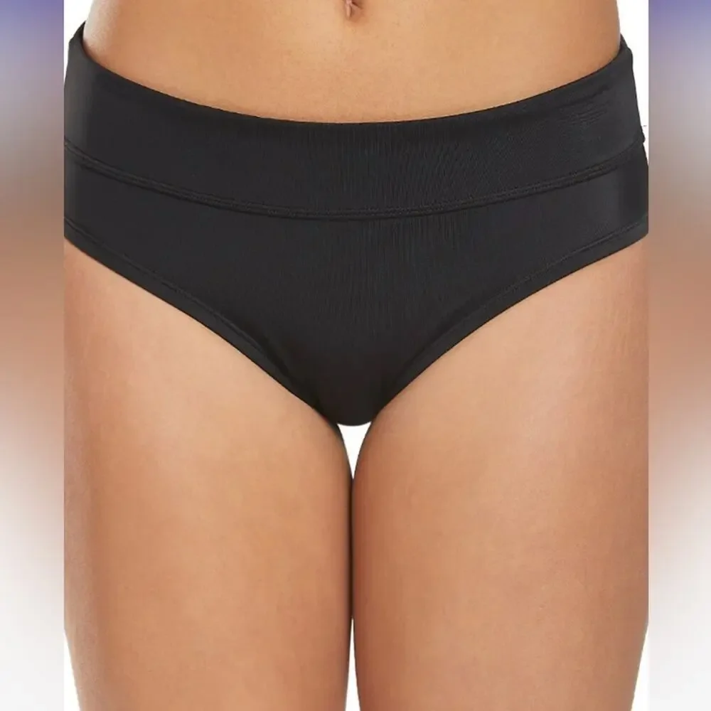 Nike Black Essential Full Bikini Bottom Size Extra Large XL